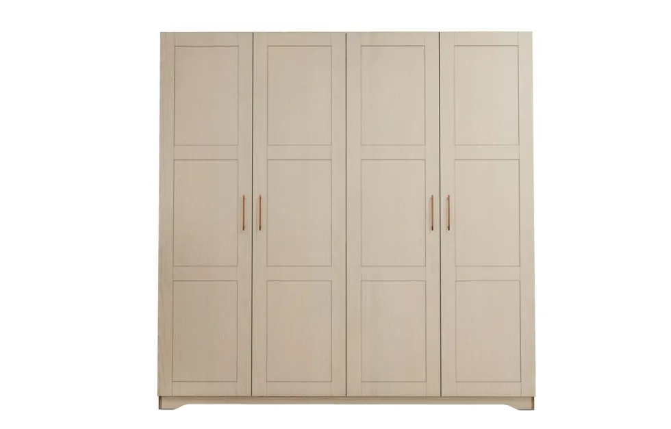 Armadio a 4 ante battenti beige AI16