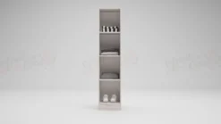Armadio a colonna 1 anta 40x181x52 cm bianco legno AG44