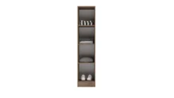 Armadio a colonna 1 anta 40x181x52 cm marrone AG44