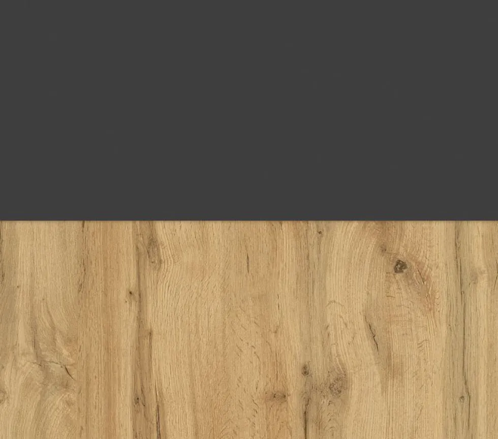 Armadio a colonna antracite e rovere naturale ASG1