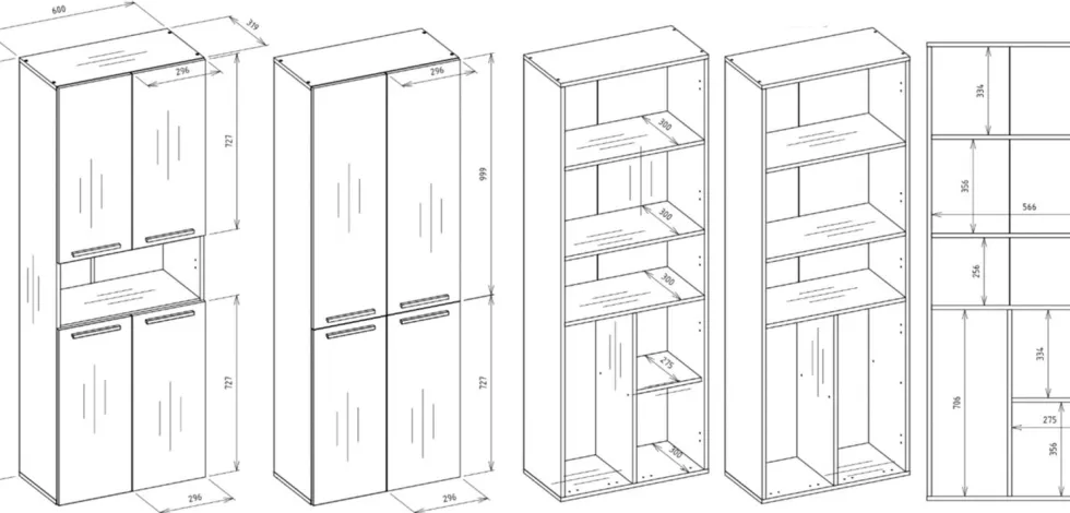 Armadio bagno salvaspazio 60x174 cm con cesto portabiancheria bianco e rovere ABT2