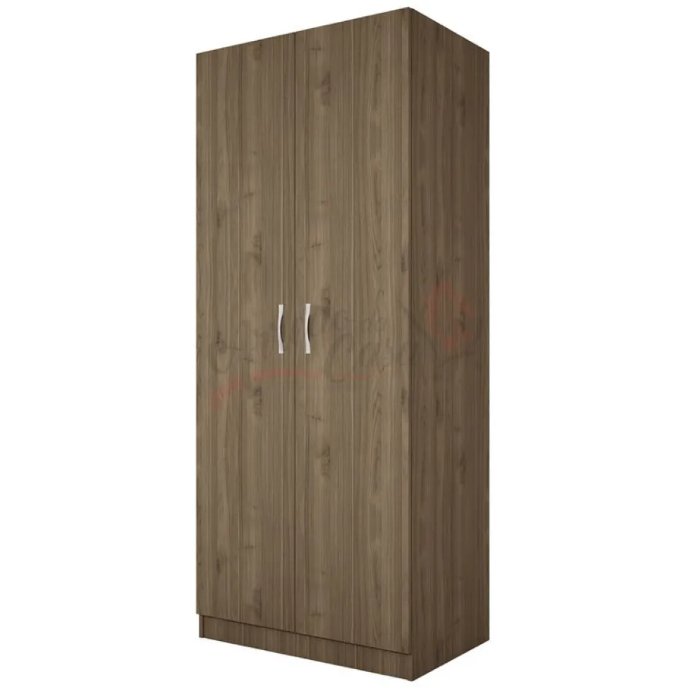 Armadio due ante in wengè e rovere AI1001