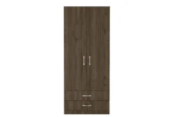 Armadio due ante 80x191 cm con cassetti AI1008
