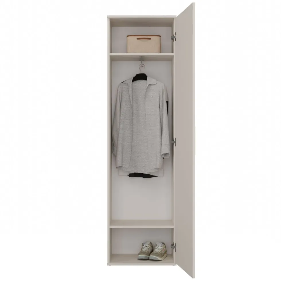 Armadio guardaroba per ingresso beige cashmere MIT4