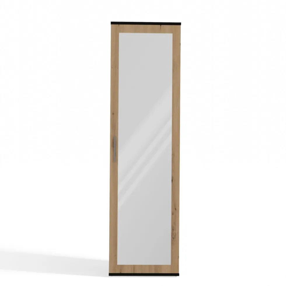 Armadio guardaroba per ingresso rovere e antracite MIT4