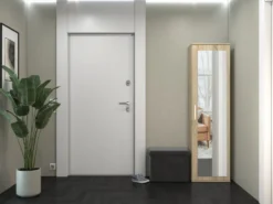 Armadio guardaroba per ingresso rovere chiaro MIT4