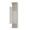 Armadio guardaroba 50x238 cm per ingresso beige cashmere MIT16