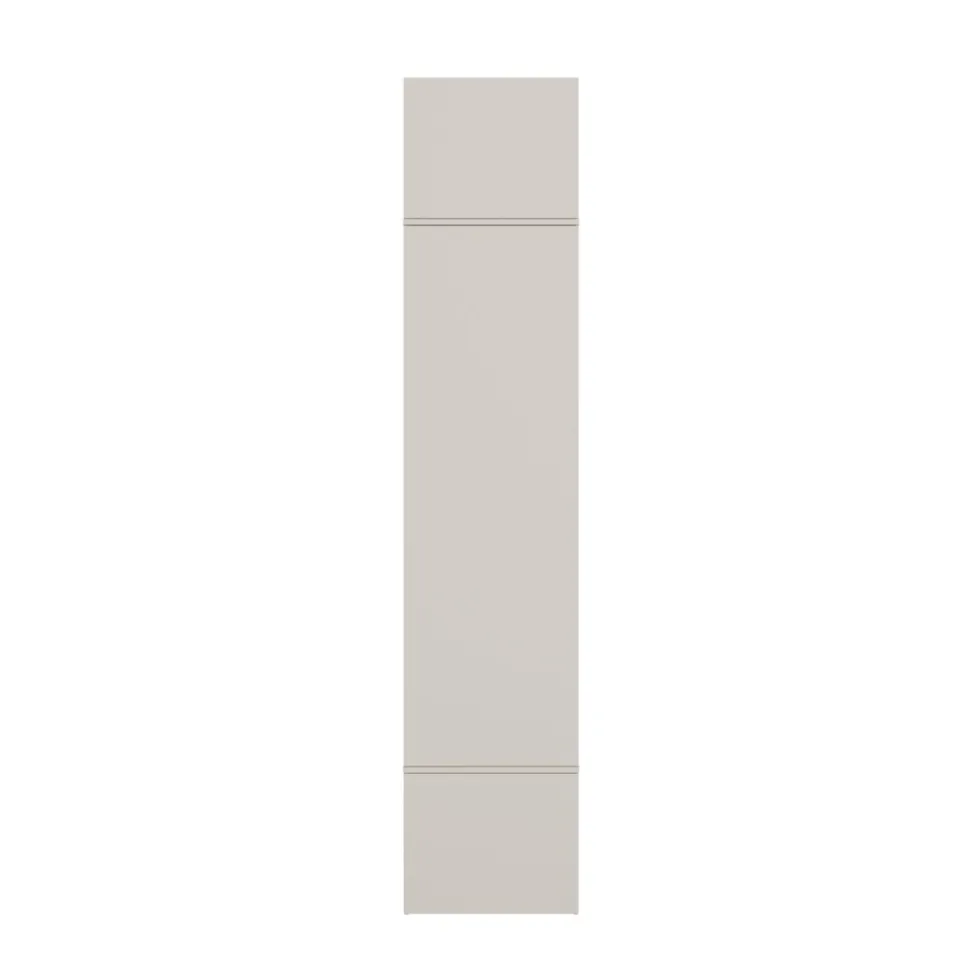 Armadio guardaroba 50x238 cm per ingresso beige cashmere MIT16
