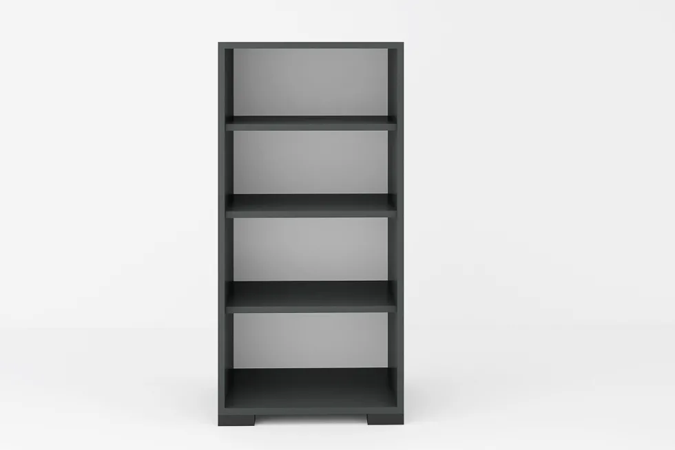Armadio scarpiera alta in antracite e rovere naturale ASG6