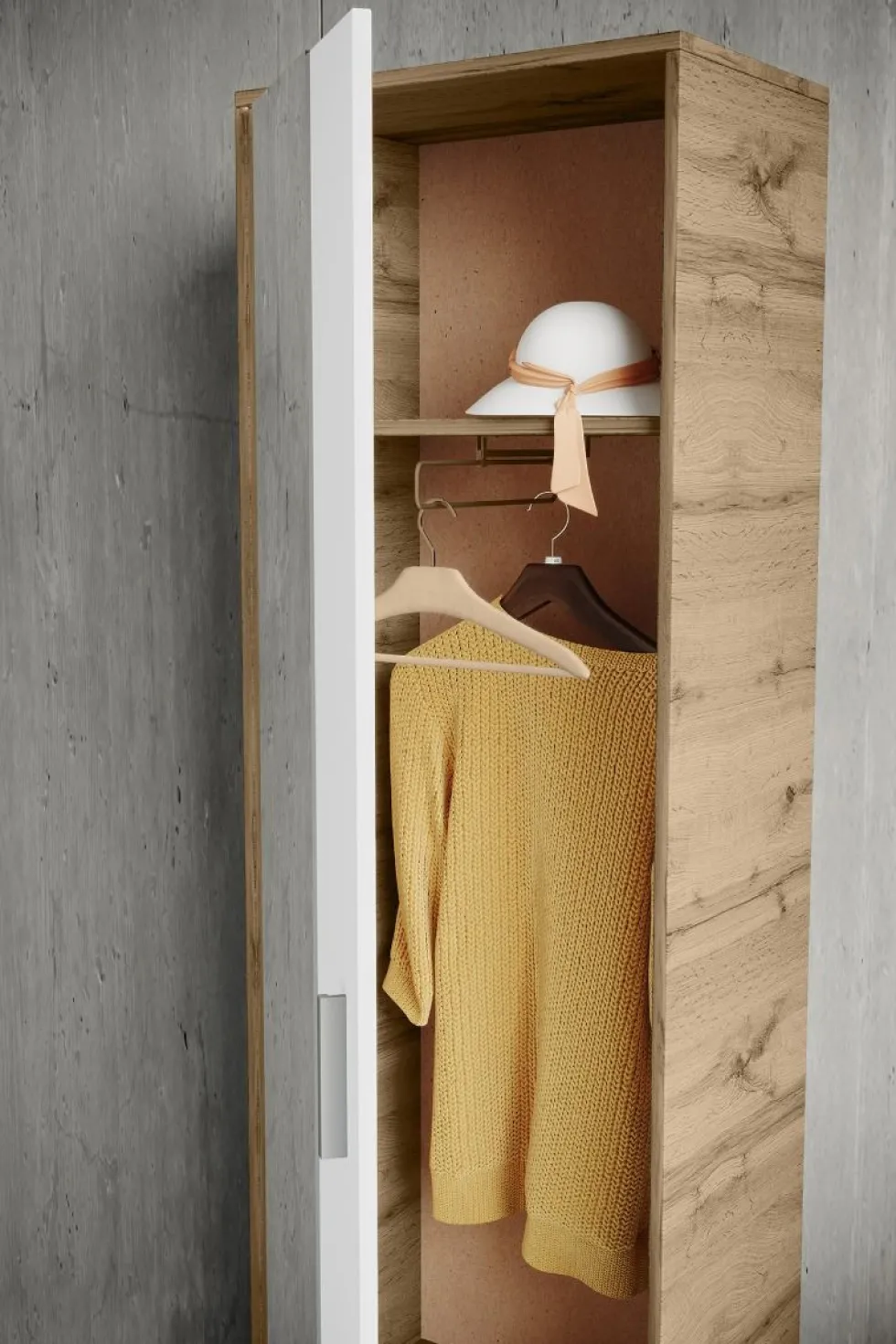 Armadio scarpiera 50 cm rovere ASI4043
