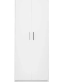 Armadio ufficio moderno 74x180x35 cm bianco AT1