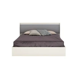 Camera da letto completa con letto contenitore 160x200 cm color Cashmere CMG8