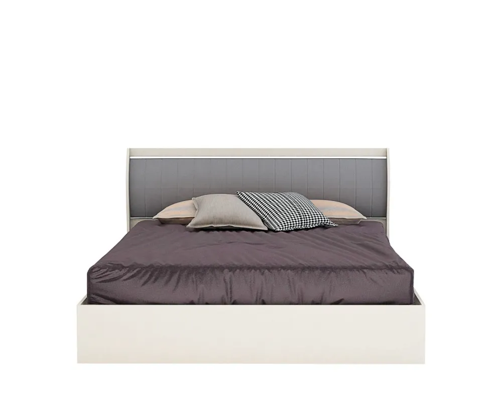 Camera da letto completa con letto contenitore 160x200 cm color Cashmere CMG8