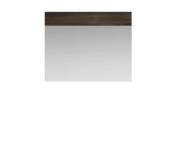 Camera da letto completa con letto contenitore 160x200 cm wengè e lino bianco CMG3