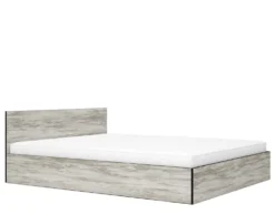 Camera da letto completa moderna bianco legno CMG47