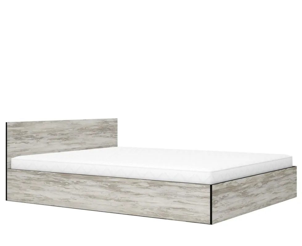 Camera da letto completa moderna bianco legno CMG47