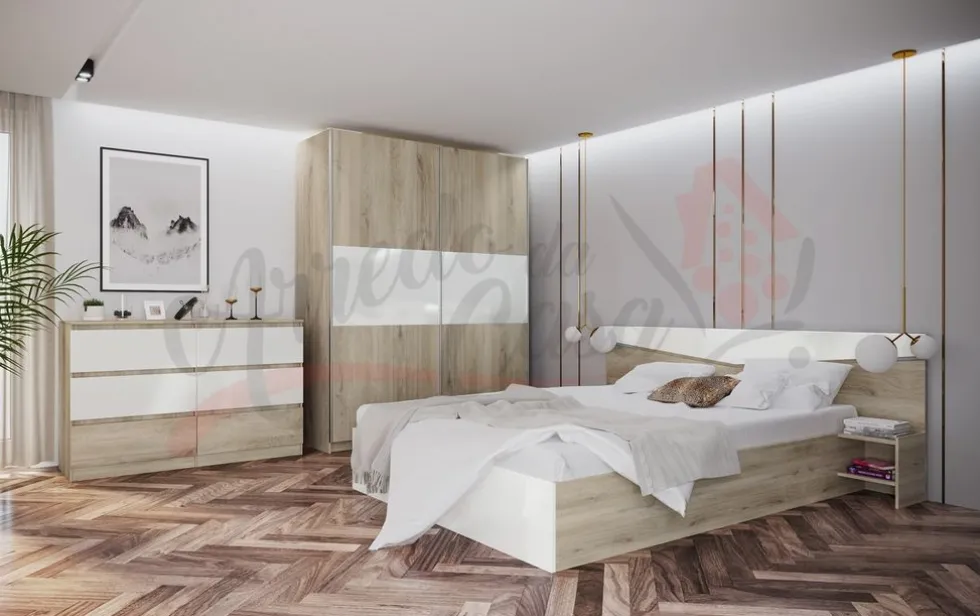 Camera da letto completa moderna in diversi colori CDLI32