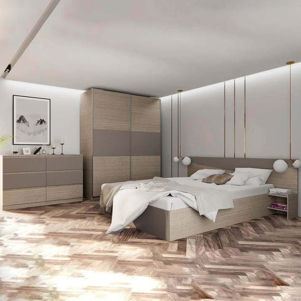 Camera da letto completa moderna in diversi colori CDLI32