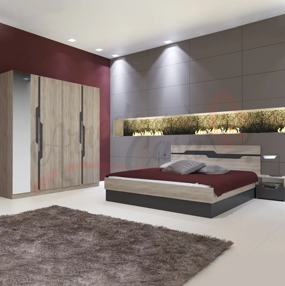 Camera da letto completa rovere CDLI7012