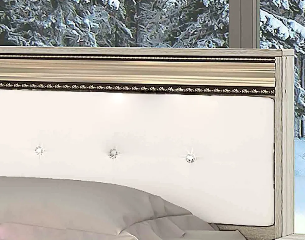 Camera da letto completa rovere chiaro CDLI7036