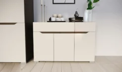 Camera da letto completa rovere scuro/grigio chiaro CDLI7035