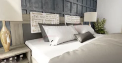 Camera da letto completa rovere/grigio CDLI7024