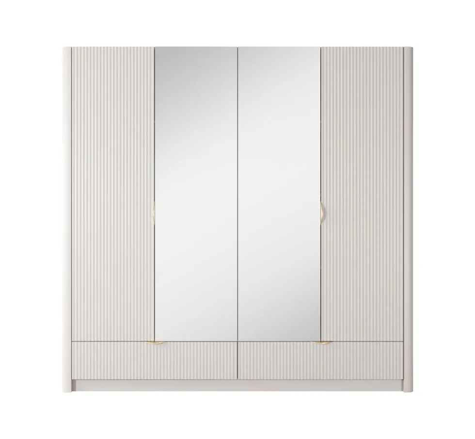 Camera da letto matrimoniale completa moderna beige CDLLK6
