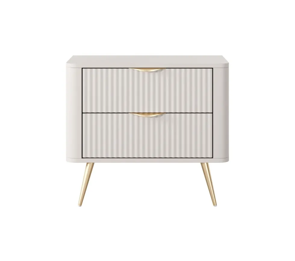 Camera da letto matrimoniale completa moderna beige CDLLK6
