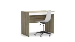 Cameretta completa con letto a castello 90x200 cm rovere, antracite e bianco CBG10