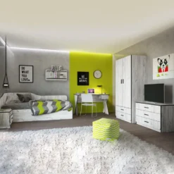 Cameretta completa con letto ad angolo CCI12