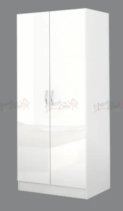 Cameretta 120x190 completa con letto a una piazza e mezza ad angolo bianco lucido CBG8