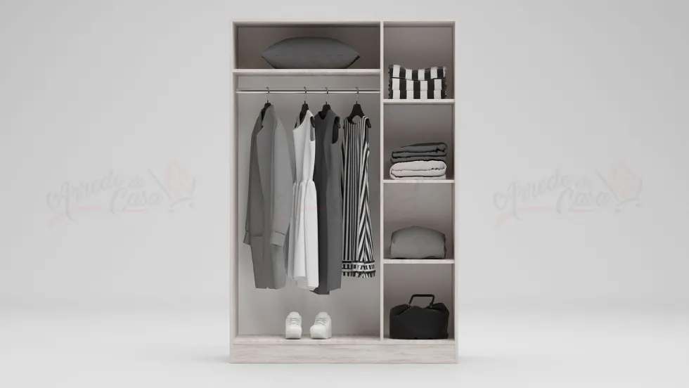 Cameretta 120x190 con letto a una piazza e mezza ad angolo e comodino moderno bianco legno CBG9