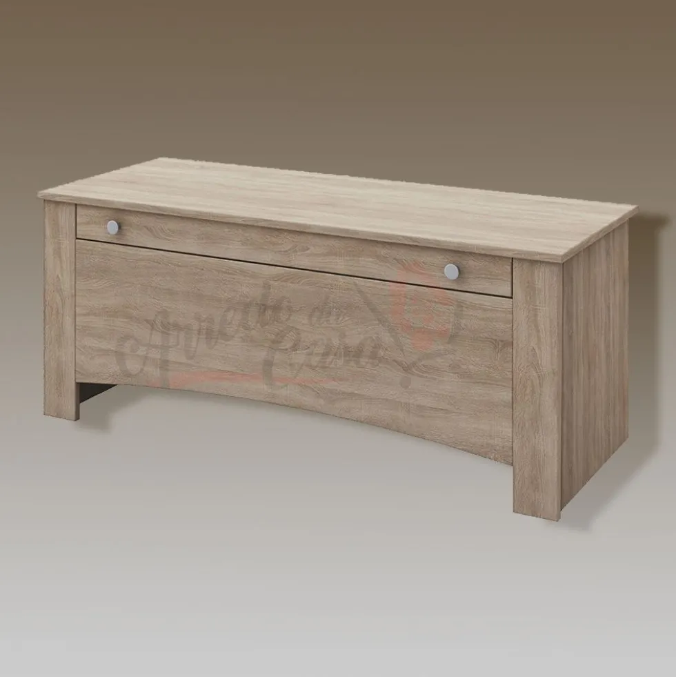 Cassapanca contenitore rovere chiaro CI7