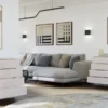 Cassettiera moderna con 4 cassetti 85x40x84 cm beige cashmere CMMT1