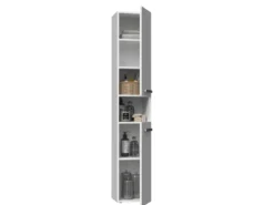 Colonna bagno alta 31x174 con vano a giorno bianco opaco CBT2