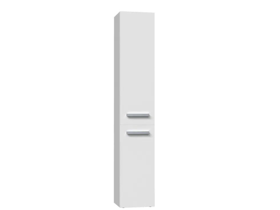 Colonna bagno moderna 31x174 a 2 ante bianco opaco CBT3