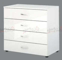 Comò cassettiera moderna bianca CG4