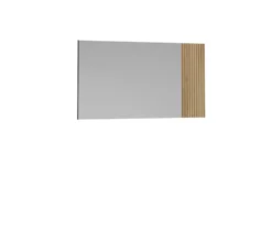 Comò moderno con ante e cassetti 90x86x43 cm in rovere cannettato e grafite CG44