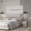 Comodino con 2 cassetti 30x40 cm beige cashmere COT7