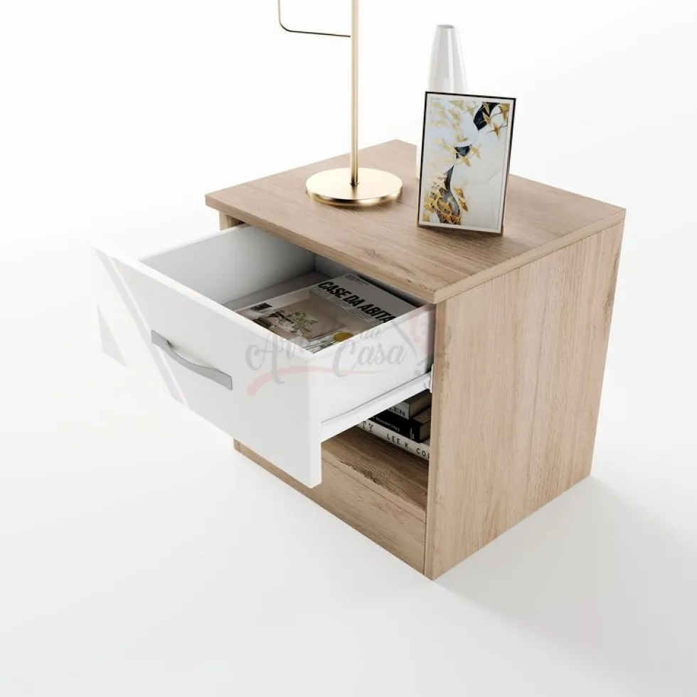 Comodino con cassetto design moderno CI3007
