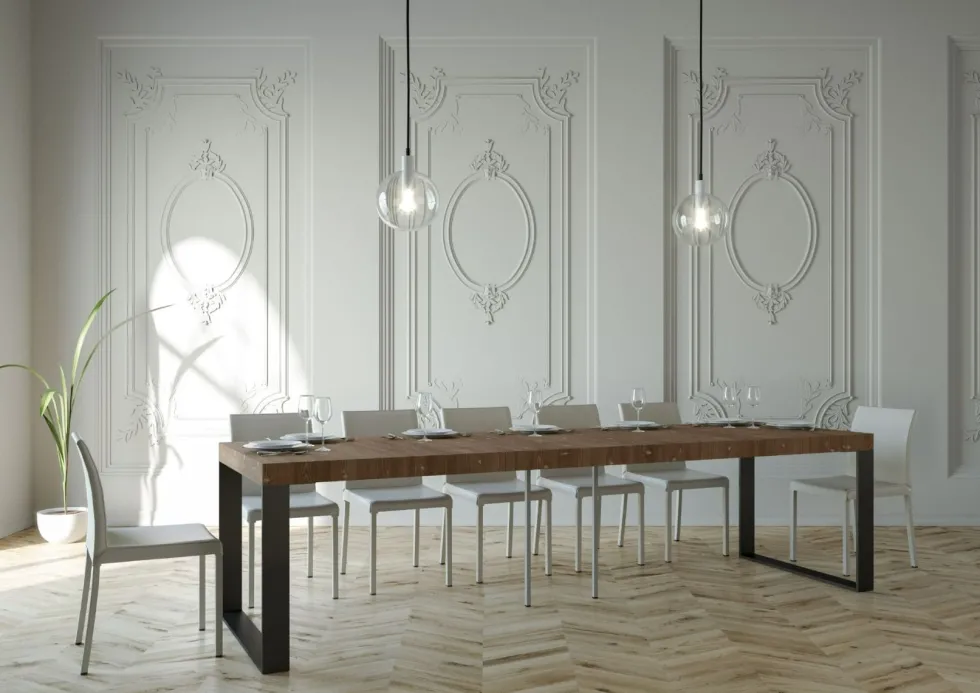 Consolle allungabile in legno ELT PREMIUM ABETE