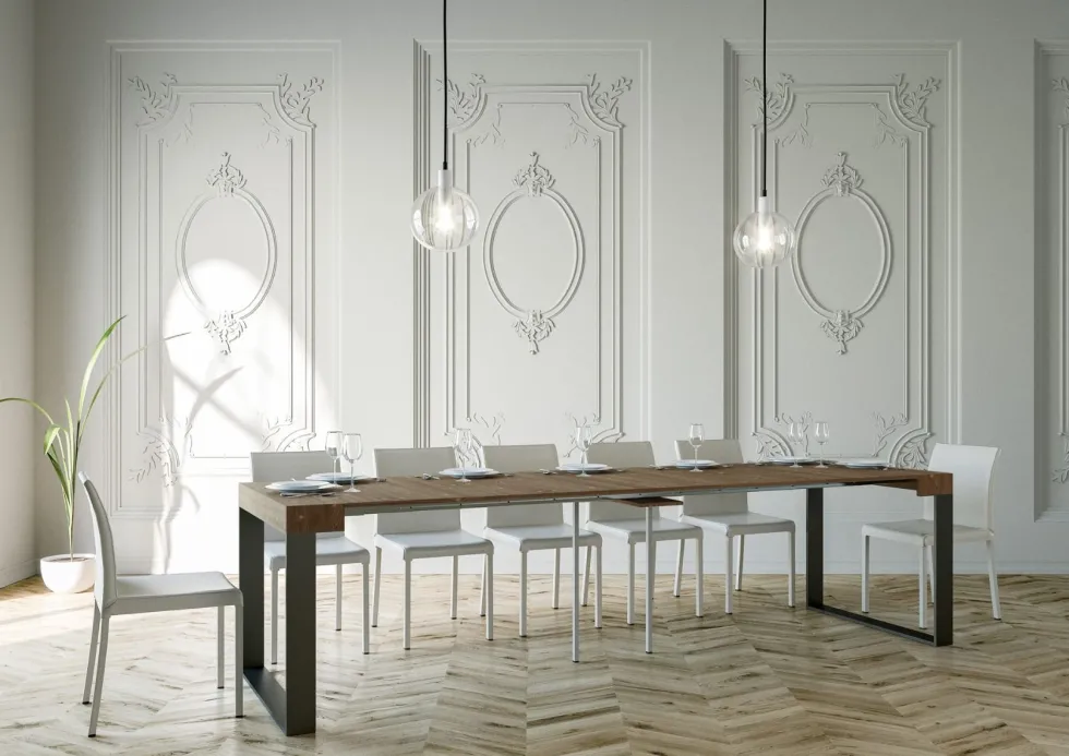 Consolle allungabile in legno ELT ABETE