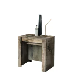 Consolle allungabile moderna Made in Italy 78x78 cm pero CL1