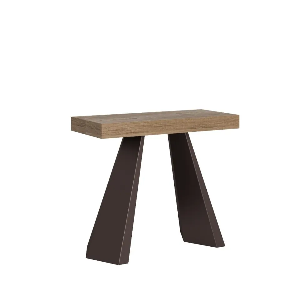 Consolle allungabile moderna 90x40 cm Made in Italy DMT PREMIUM