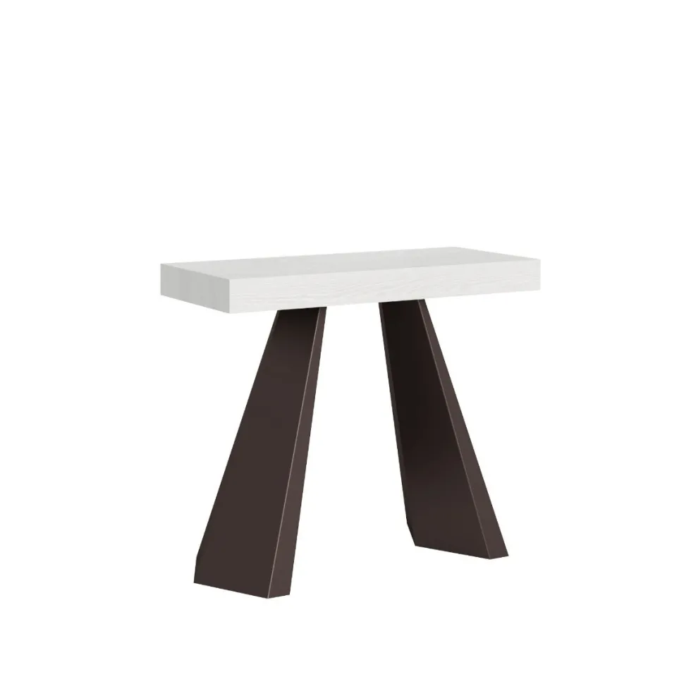 Consolle allungabile moderna 90x40 cm Made in Italy DMT PREMIUM