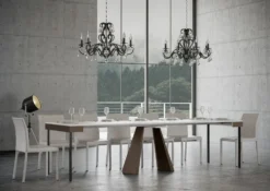 Consolle allungabile moderna 90x40 cm Made in Italy DMT EVOLUTION