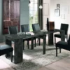 Consolle moderna allungabile Made in Italy 78x78 cm Ossido CL1