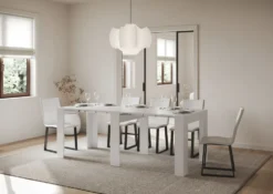 Consolle moderna allungabile Made in Italy 90x25/211 cm KB