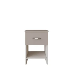 Coppia di comodini beige in stile classico 40x58 cm CMI1