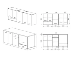 Cucina componibile moderna CI404